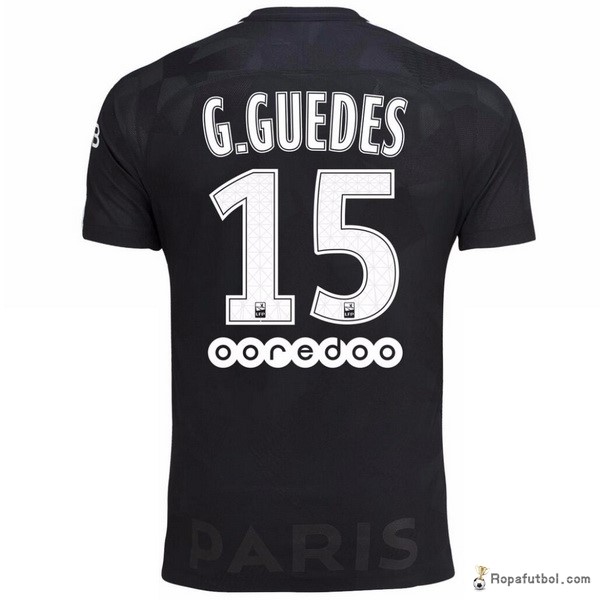 Camiseta Paris Saint Germain Replica Tercera Ropa G.Guedes 2017/18